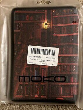 Kindle 6 Inch Library Theme Case